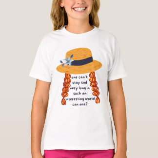 T-shirt Citation du livre Anne Of Green Gables Shirley