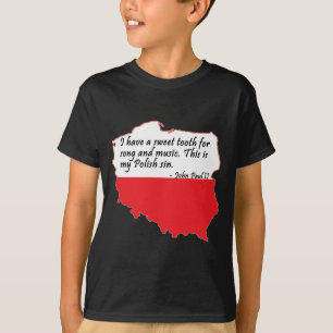 T-shirt Citation du pape Jean-Paul II