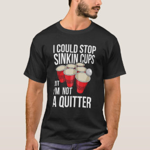 T-shirt Citation Du Tournoi De Beer Pong Pour Un Champio D