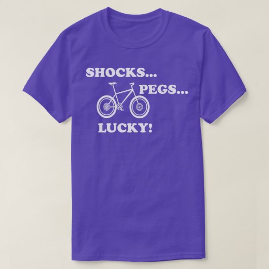 T-shirt Citation Dynamite Napoléon Shocks Pegs Lucky! (Design devant)
