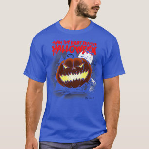 T-shirt Citation éffrayante de Citrouille Halloween