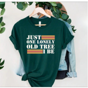 T-shirt Citation Émotionnelle Moderne Ligne Orange Jaune