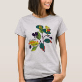 T-shirt Citation errante minuscule fille (Devant)