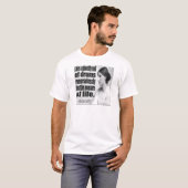 T-shirt Citation fantomatique de Virginia Woolf (Devant entier)