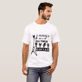 T-shirt Citation guitariste (Devant entier)