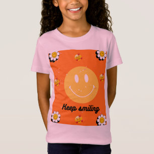 T-shirt citation heureux vibrations positives Sour