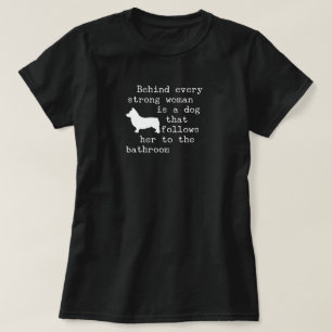 T-shirt Citation humoristique de chien - Corgi