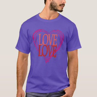T-shirt Citation Inspirante d'Amour Amour
