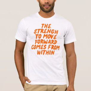 T-shirt Citation Inspirante Typographie Minimaliste