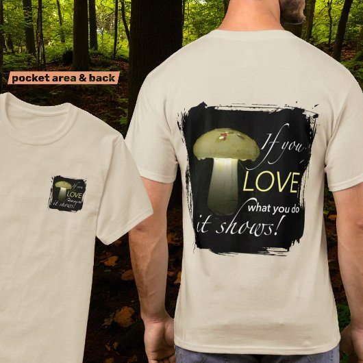 T-shirt Citation Inspirationnelle Lumière Solaire Du Champ