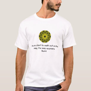 T-shirt Citation inspirée de Rumi Parler de foi