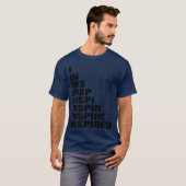 T-shirt citation inspirée du DESIGN (Devant entier)