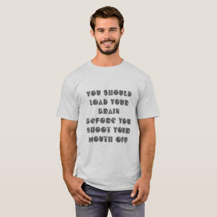 T-shirt Citation intelligente drôle
