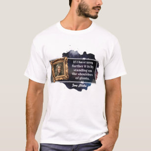 T-shirt Citation Isaac Newton