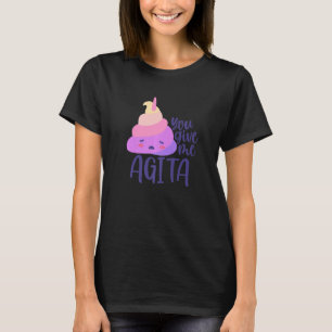 T-shirt Citation italienne Vous me donnez Agita Italie 1