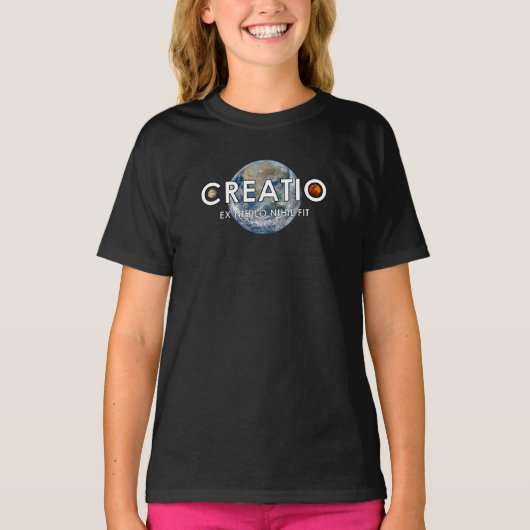 T-shirt Citation latine créationniste Ex Nihilo Nihil Fit (Devant)