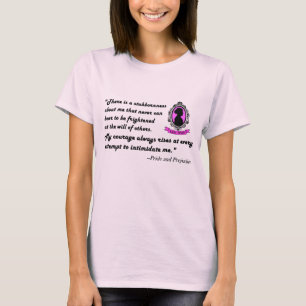 T-Shirt Citation Lizzy Bennet #1