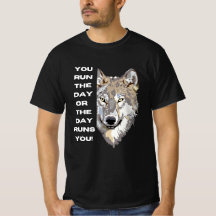 T-Shirt Citation Loup Motivationnel - Vous Dirigez