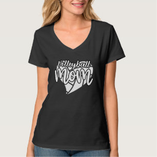 T-shirt Citation Maman Volley-ball Maman Mignonne Vie Jeu