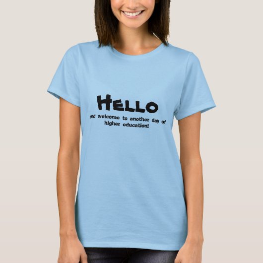T-shirt Citation mignonne (Devant)