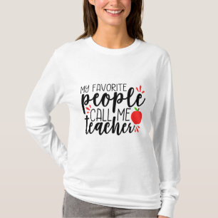 T-shirt Citation Mignonne pour la Rentrée des Professeurs