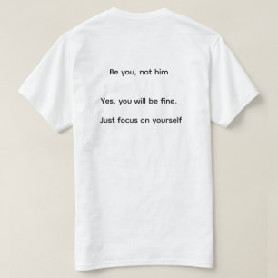 T-Shirt Citation Motivante - Design Unique au Mond