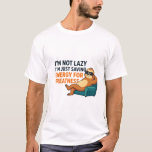 T-shirt « Citation motivante drôle Clair et ludique »