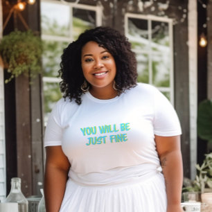 T-shirt Citation motivationnelle et lettres d'encouragemen
