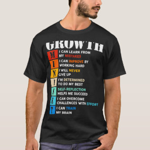 T-shirt Citation Motivationnelle Inspiration Croissance Mi