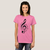 T-shirt Citation musicale (Devant entier)