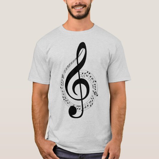 T-shirt Citation musicale (Devant)