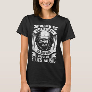 T-shirt Citation musicale Mens Funny Blues