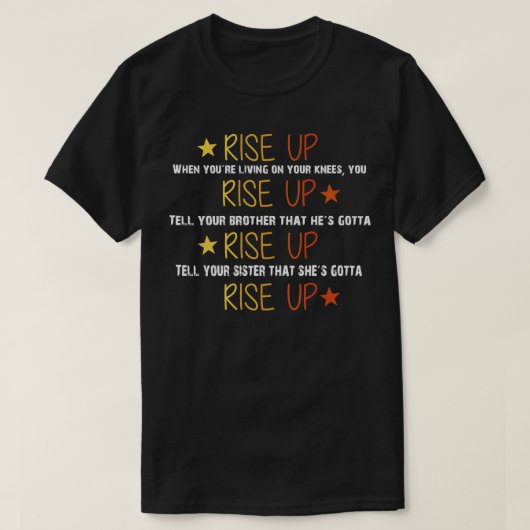 T-shirt Citation musicale monte (Design devant)