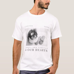 T-shirt Citation Pet Memorial Simple Modern Chic Photo