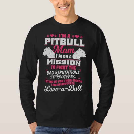 T-shirt Citation Pitbull (Devant)