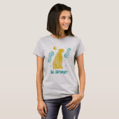 T-shirt Citation plus forte du tigre (Devant entier)