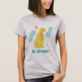 T-shirt Citation plus forte du tigre (Devant)