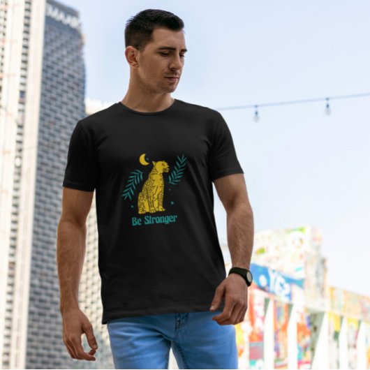 T-shirt Citation plus forte du tigre