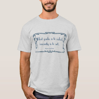 T-shirt Citation pour des artistes