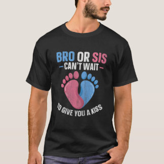 T-shirt Citation pour la révélation du sexe d'un garçon