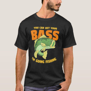 T-shirt Citation pour un pêcheur d'homme Je vais pêcher du