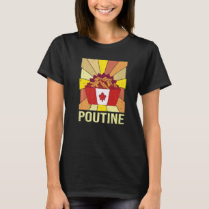 T-shirt Citation Poutine Pour Une Poutine Du Québec