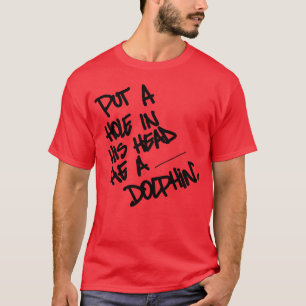 T-shirt citation rap famille dauphin