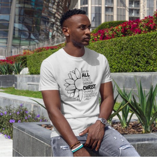 T-shirt Citation religieuse chrétienne