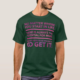 T-shirt Citation rétro