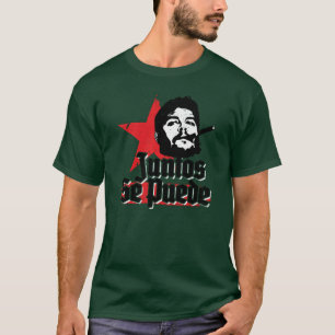 T-shirt Citation révolutionnaire de Che Guevara Juntos Se 