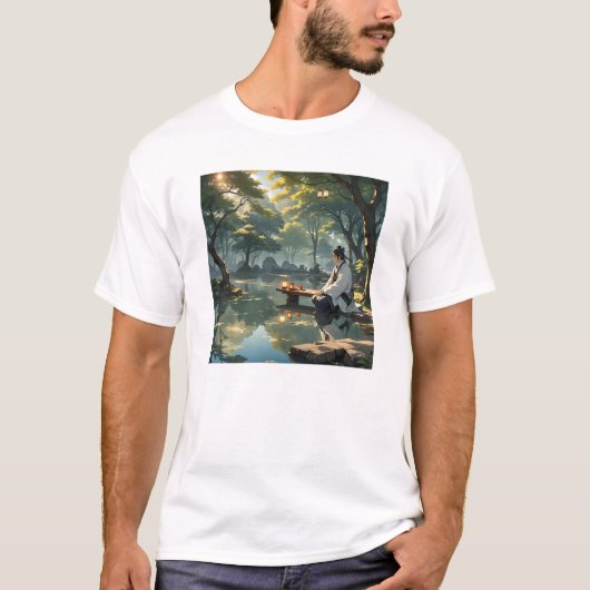 T-shirt Citation Romance of the Three Kingdoms - (Devant)