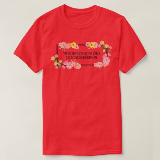 T-shirt Citation Samwise (Design devant)