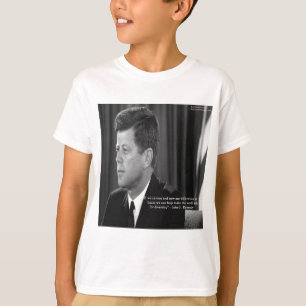 T-shirt Citation sur la différence/diversité JFK