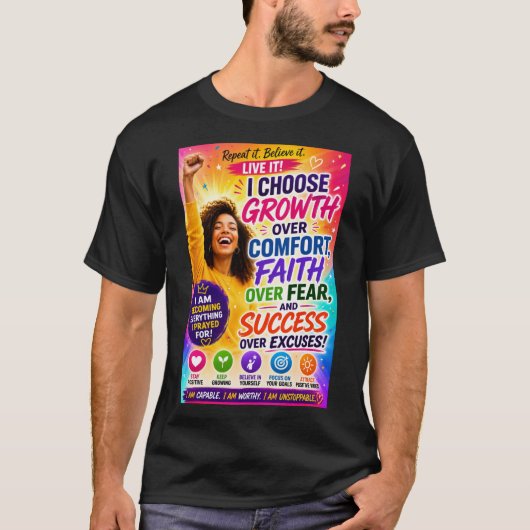 T-shirt citation sur la soif (Devant)